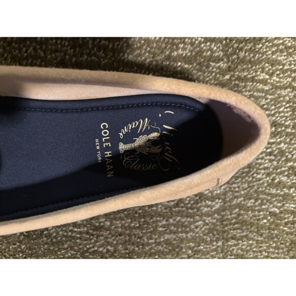 Cole Haan Tan Suede Penny Loafers 9.5M